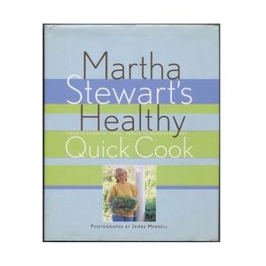 First Edition Martha Stewart Healthy Quick Cook Hardcover Cookbook